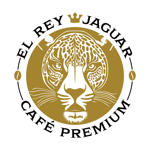 El Rey Jaguar — escudo de jaguar coronado, Café Premium