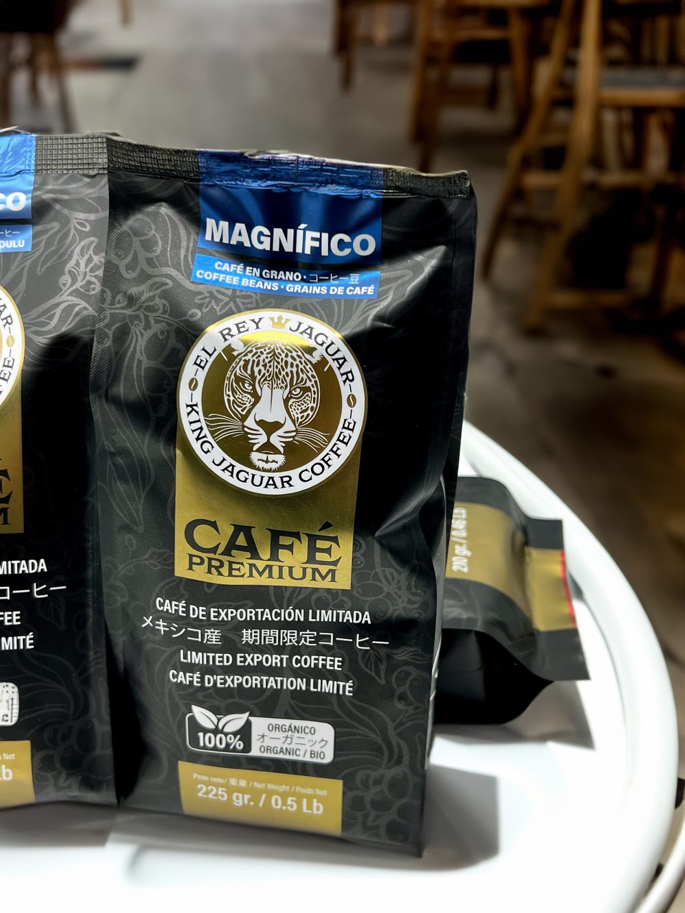 Bolsas de Café El Rey Jaguar Magnífico, café de exportación limitada
